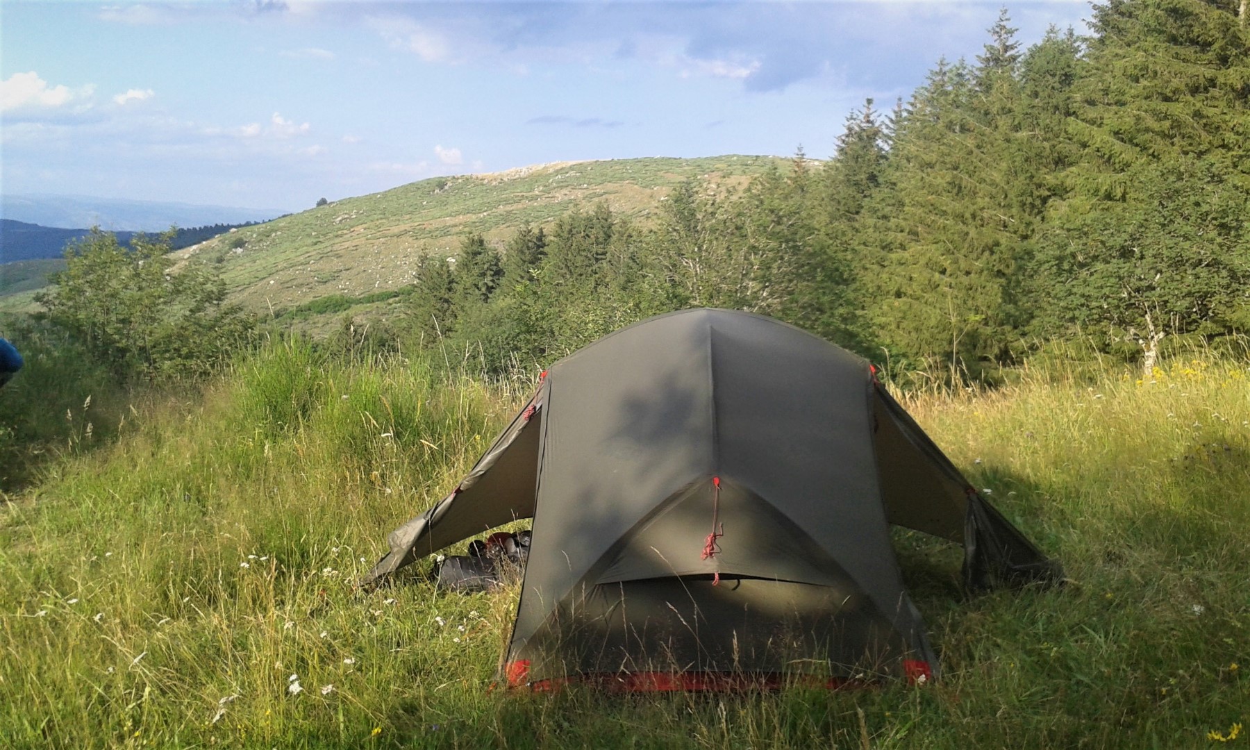 bivouac en Lozère