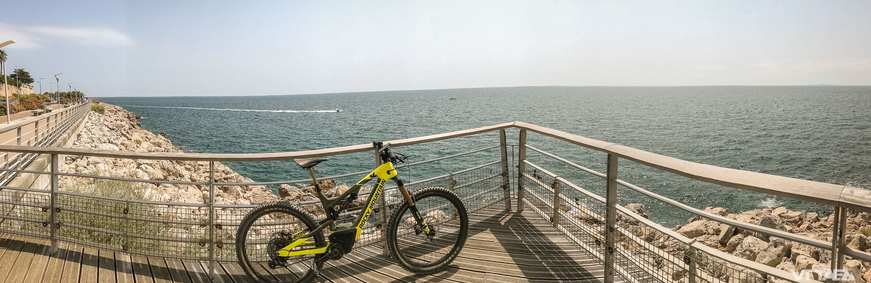 Arrivée à la mer sur la GTMC VTTAE