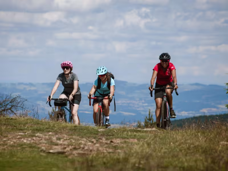 3 gravels au col du Signal