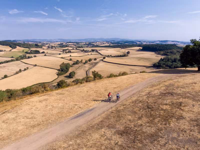 La GTMC à VTT sur le Mont Dardon