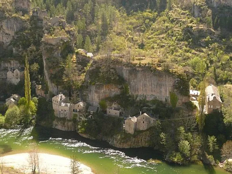 Vue aérienne sur le Tarn
