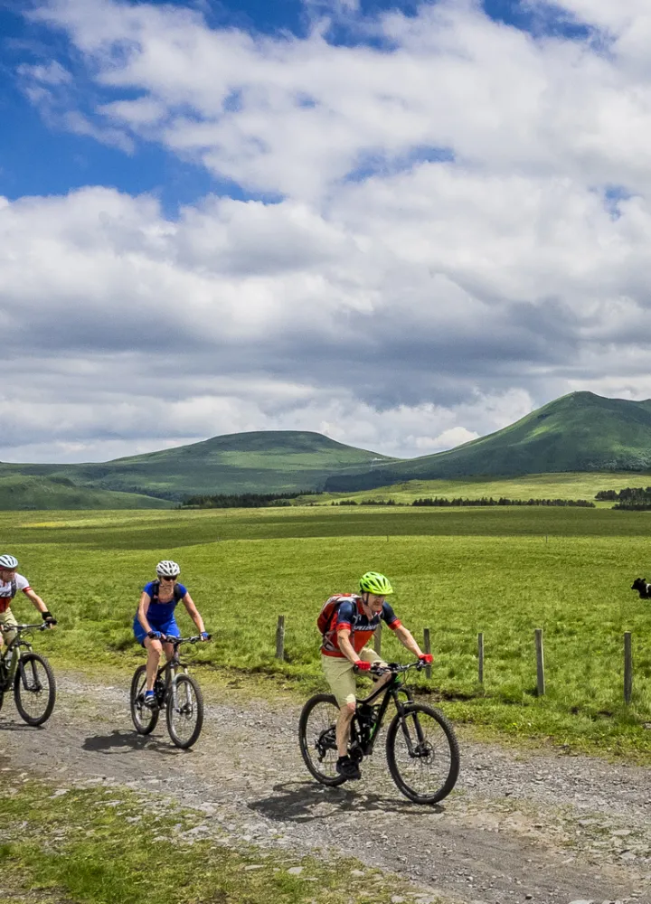 Traversée du Massif du Sancy sur la GTMC VTT