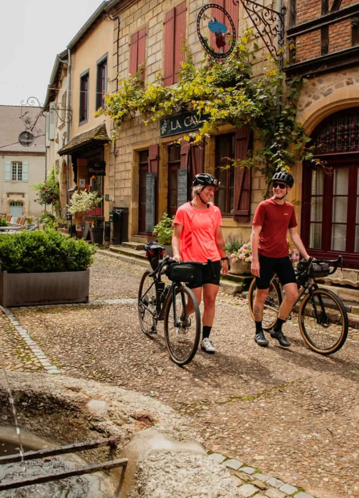 2 gravels dans les rues de Bourbon-Lancy