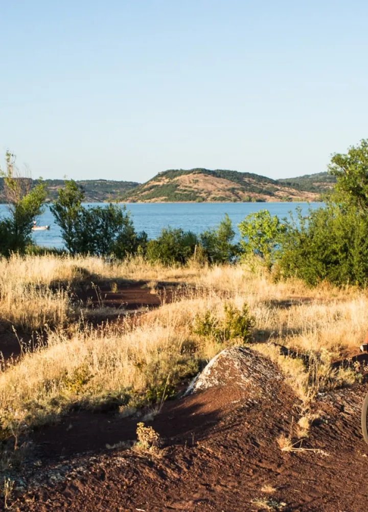 Le lac du Salagou en Hérault