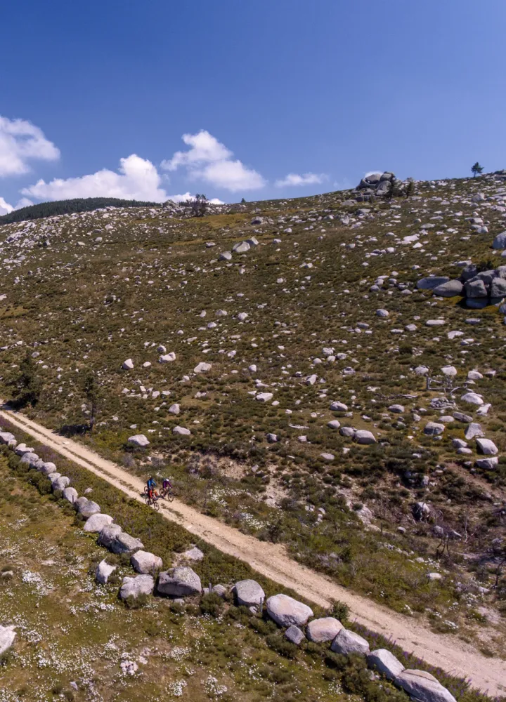 La GTMC à VTT à travers la Lozère