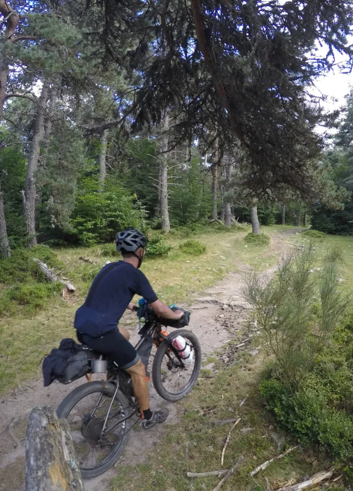 Domaine du Sauvage à VTT