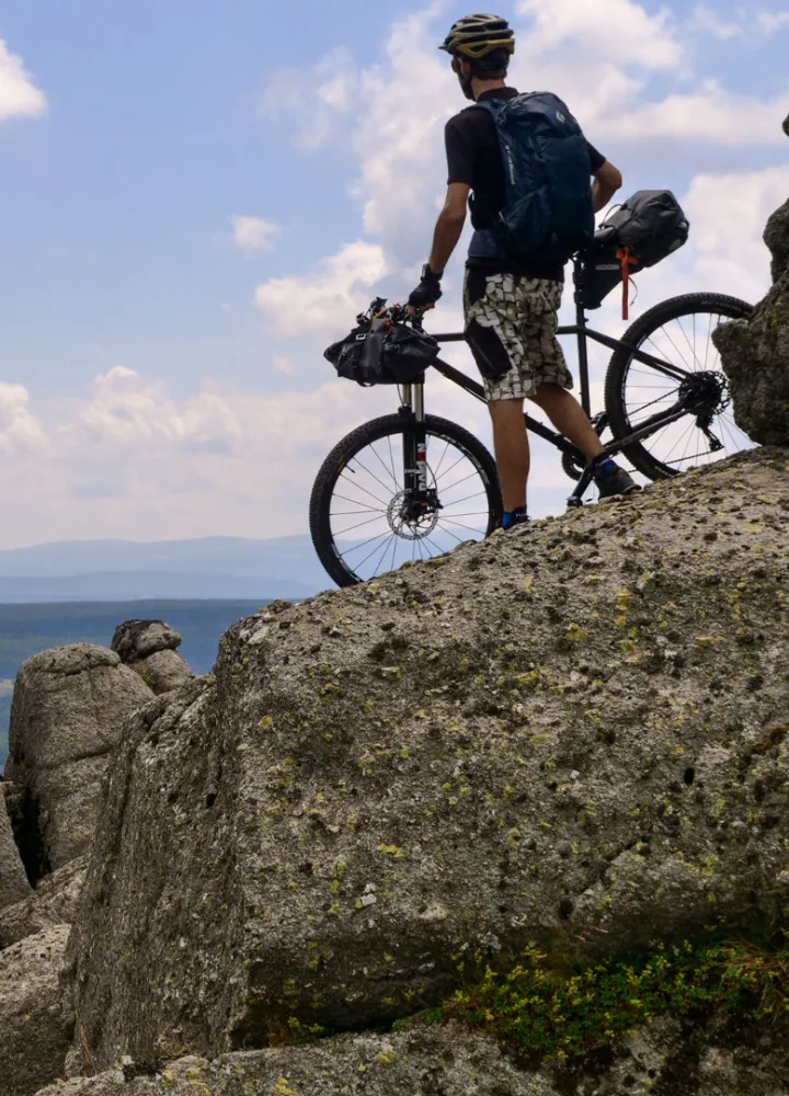 Truc de Fortunio à VTT