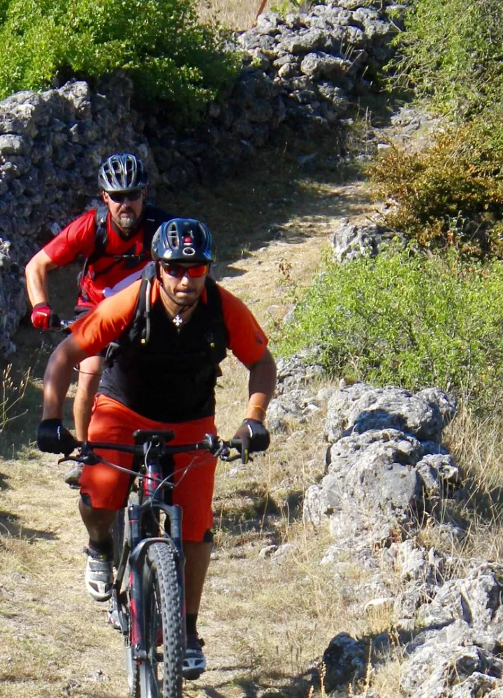 VTT sur le plateau du Larzac
