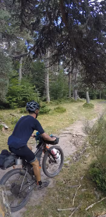 Domaine du Sauvage à VTT