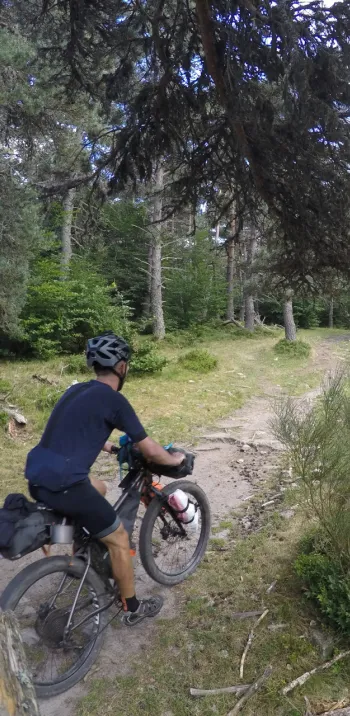 Domaine du Sauvage à VTT