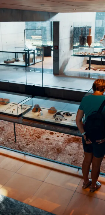 Visite du musée Bibracte au mont Beuvray
