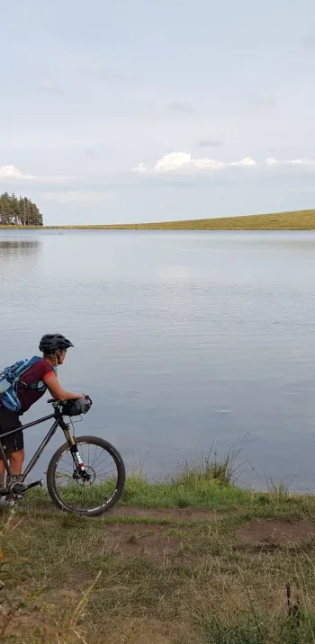 VTT au lac Servières
