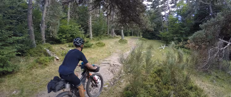 Domaine du Sauvage à VTT