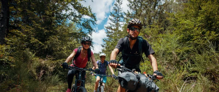 La GTMC VTT dans les Cévennes
