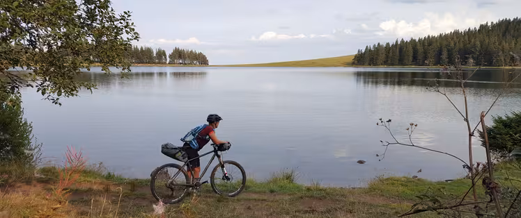VTT au lac Servières