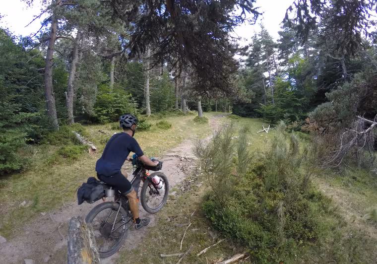 Domaine du Sauvage à VTT