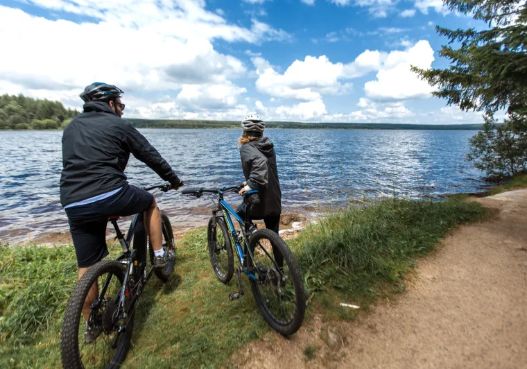 La GTMC à VTT au lac de Charpal