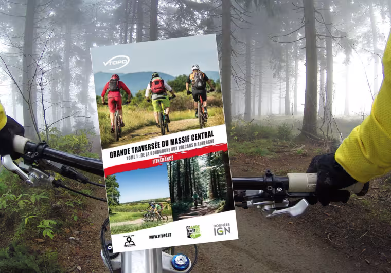 Grande Traversée du Massif Central VTOPO VTT - Tome 1