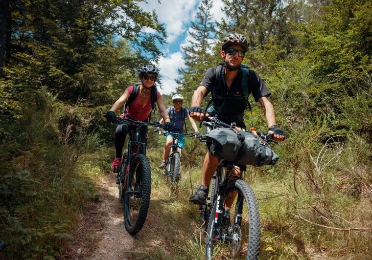 La GTMC VTT dans les Cévennes