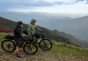 Vue au Mont Aigoual - La GTMC VTT