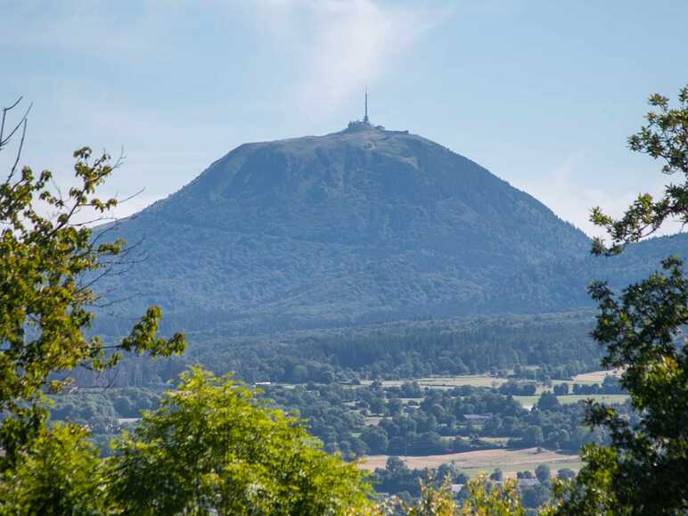 Vue sur le puy de Dôme