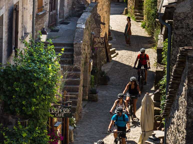 La Couvertoirade en Aveyron - VTT