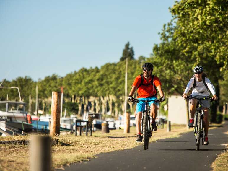 VTT Bord Hérault entre Agde et Cap